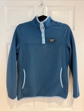 LIKE NEW L.L. Bean Women's Airlight Knit Pullover - XS